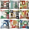 Fundas de almohada Decoraciones navideñas decorativas para la decoración del hogar Funda de almohada 45