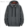 Men's Hoodies & Sweatshirts 2023 Sweatshirt Autumn Simple Version Solid Color Long-Sleeve Loose Hoodie For Men Casual Fashion Male Wearing C