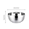 Bowls Stainless Steel Mixing Bowl Children's Auxiliary