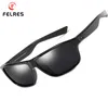 Óculos de sol Felres Polarized Sport For Men Mulheres ao ar livre de ciclismo copos de pesca UV400 Design de óculos F8713