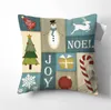 Fodere per cuscini Decorazioni natalizie decorative per la decorazione domestica Federa 45