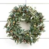 Decorative Flowers & Wreaths Artificial Olive Branch Plants 1Branch Faux Branches Stems Fake Tree Plastic Green BushesDecorative