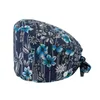 Boinas de design de moda impressão de chapéu floral multicolor ajustável com banda de suportes Caps de proteção de orelha-orelha acessórios