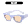 Lunettes de soleil 2023 Punk Femmes Verres irréguliers Chic Rétro Street Lunettes Outfit Accessoires Lunettes de soleil