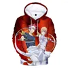 Herren Hoodies 3D Sweatshirts Mann Frau Kinder Mode Pullover Food Wars Shokugeki No Soma Plus Größe XS-5XL