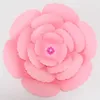 Dekorative Blumen 2023 rosa Riesenpapier künstlicher Hintergrund 8pcs 4 Blätter für Kindergärtner Duschtisch Deco Geburtstag