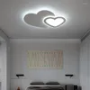 Kroonluchters moderne romantische hart kroonluchter lichten voor levende eetkamer slaapkamer restaurantlampen huizen decor verlichting armaturen AC 90-260V