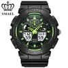 Wristwatches Men Sports Watches Digital Double Time Chronograph Watch Clock Watwrproof Week Display Relogio Masculino 1027