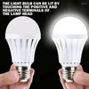 1-5pcs LED Acil Durum Işığı 5-12W Şarj Edilebilir Pil Aydınlatma Lambası Ampul Ev Koridoru Garaj Dış Mekan Tedarik