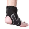 1 çift spor sıkıştırma ayak bileği desteği Brace ayak bileği sabitleyici Tendon ağrı kesici kayış ayak burkulması yaralanma sarar basketbol koşu