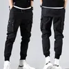 Calças masculinas primavera verão jogger homens tático sportswear meninos harem calças de carga jogging calças masculinas tracksuits plus size 5xl primavera 230131