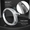 S3925 Pierścień srebrnego zaawansowany technologicznie wielofunkcyjny pierścień samoobrony dla mężczyzn i kobiet2574
