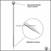 Ferramentas de bares de barras de aço inoxidável de aço inoxidável colheita de frutas tooticks martini glass sobremesas de vidro bastões bastões de cozinha entrega ho ottek