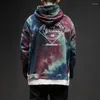 Bluzy męskie ładne jesienne bluzy Hip Hop Men Casual Loose Harajuku pullover z kapturem streetwear