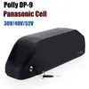 Bateria Ebike Polly DP-9 48V 24.5AH 18650 Baterias de lítio recarregáveis ​​de células Panasonic para 500W 750W Bicicleta elétrica de 1000w 1000W