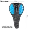 s WEST BIKING Bicycle 3D Liquid Silicon Gels Cycling Seat Mat Comfortable Cushion Soft Anti Slip Bike Saddle Cover 0131