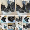 Stivali Scarpe da donna Stivale invernale Martin Designer di scarpe Tacchi di lusso Stivaletti Tacco Pelle Donna Cavaliere Sicurezza sul lavoro Moto Pioggia Fashon