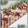 Christmas Decorations Cute Fish Bone Shape Sock Stocking Kids Gift Bags Candy Bag Xmas Tree Ornament Home Party Decoration Prop Sock Dh5Gz