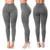 2023 European American Women's Jeans High Taille High Elastic Hip Jeans C249