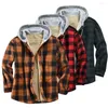 Herenjacks trendy mannen jas capuchon winter hoodie jas dikke patchwork bovenkleding