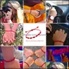 Charm Armbänder Handgemachte Liebe 7 Knoten Glück Ethnische Rot Braun Einstellbare Geflochtene Seil Armband Für Männer Frauen Freundschaft Schmuck Drop de Otqhj