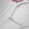 Chokers Fashion Leisur Lady Women Brass 18K Gold Plated Configurando FL Diamond Snake Shape