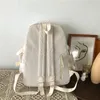 Rugzak mode vrouwen waterdichte meid college vrouw kawaii student katoen schattig schooltas harajuku solide tiener mochila mochila