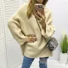 Women's Sweaters Winter High Collar Sweater Women 2023 Elegant Thick Warm Knitted Pullover Loose Basic Lazy Oaf Knitwear Female Jumper Cloth