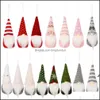 Party Favor Christmas Toy Decorations Sticked Small Pendants Christmass Tree Doll M￥nga stilar dv￤rg Goblin Ornament Pab11912 Drop de Otn9e