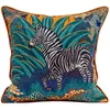 Travesseiro /decoração decorativa capa de decoração decorativa jungle de luxo moderna zebra jacquard arte design coussin sofá cadeira de cama