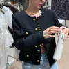 Giacche da donna Tweed Donna Runway Autunno Moda Alta qualità Button Up Manica lunga Abiti eleganti vintage Top Outwear Mujer 230131