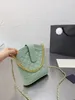 Designväska kvinnor väskor kedja hink väska ryggsäck axelväskor mode shopping satchels läder crossbody messenger lyx designer purses hobo handväska