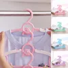 Cintres 10pc vêtements de bébé durable mignon caricature pour enfants enfants support en plastique cintre