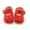 First Walkers 3-12 Months Baby Slipper Children Hook And Loop Spring Summer Soft Sole Born Anti-Slip Flats Infant Crib Shoes