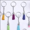 Cha￧os de chaves 200pcs tassel chavel parafuso pinos de olho de salto an￩is