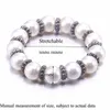 Pulseira chinesa moda rosário bracelete feminina pérola estirada jóias nobres presentes confortáveis ​​por atacado -flaglen22 Fawn22