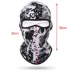 Bandanas taktyczny kamuflaż Balaklava Szybka suszenie oddychająca rower rowerowa pełna twarz Cover Men Men Kobiet Sport Hunting Hoodwear