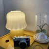 Настольные лампы раскрашенные стеклянные лампы глобус базовый лампара Меса noche Green Ceramic Vintage