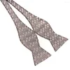 Бабочка для кипения полиэфир мод мода мужчина -галстук Cravat 20 Colors