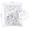 Kits d'art d'ongle 100pcs faux cils floraison tasses plantation greffage rapide floraison soleil fleur colle tasse ventilateur extension de cils outils de maquillage