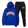 Sweats à capuche pour hommes Sweats marque de mode Backwoods Set Fleece Hoodie Pant Thick Warm Sursuit Sportswear Hooded Track Suits Male Sweatsuit 230130