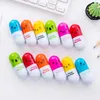 Pallpoint Pens 30 PCS Cartoon Capsule Capsule Telescopic Children stationaly Stationery Wholesale 230130