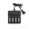 Caricatore della batteria 18650 USB 4 slot per 10440 14500 16340 16650 14650 18350 18500 18650 Batteria a litili li-ioni