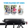 s WEST BIKING Bicycle PU Leather Soft Thickness Elastic Sponge MTB Bike Rear Seat Rack Cushion Cycling Saddle Pad 0131