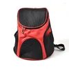 Dog Car Seat Covers Pet Items Backpack Fashion Out Portable Mesh Breathable Foldable Shoulder Bag Small Medium Cat Accessories
