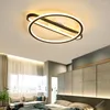 Chandeliers LED Ceiling Chandelier For Living Room Bedroom Studyroom Simple Design Indoor Surface Mount Lighting Fixtures