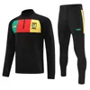 2022 Kamerun Soccer Tracksuits Aboubakar ondoua Hongla Mbeumo Onana 23 N Koudou Toko.EKAMBI CHOUPO-MOTING BAHOKEN MBEUMO FOTBALL SHIRT Training Set Långärm