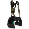 Tool Bag zware werkgereedschapsriem Suspenders Nagel Pocket Set Verstelbare lumbale ondersteuning Multi -functie Toolingbeugels voor timmerman Electricia 230130