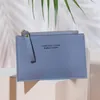 Storage Boxes Women Wallets Zipper PU Leather Coin Purse Mini Key Chain Small Wallet Multi-card Bit Card Holder