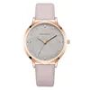 Нарученные часы продают роскошные дамы замороженные блеск Quartz Watch Case Rose Gold Women Женщины